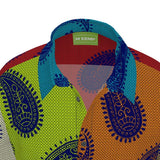 Paisley Passion Mens Short Sleeve Shirt - Objet D'Art