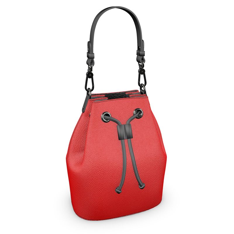 Red Bucket Bag - Objet D'Art