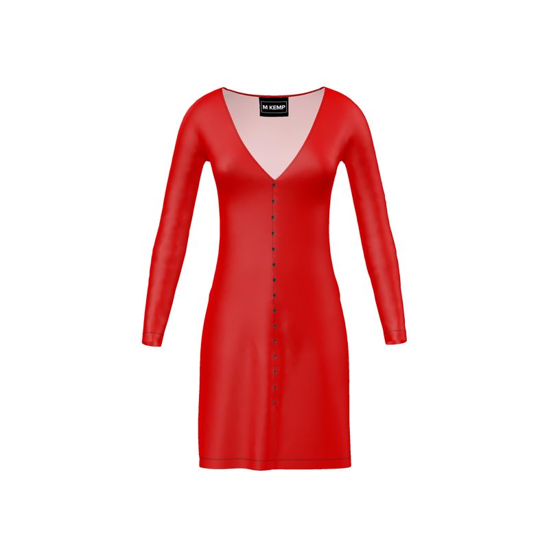 Red Ladies Cardigan - Objet D'Art