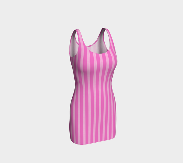 Striped Bodycon Dress - Objet D'Art