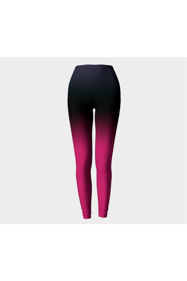 Peacock Pink Gradient Leggings - Objet D'Art
