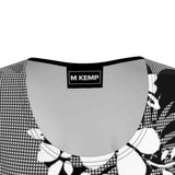 Floral Ladies Tunic T Shirt - Objet D'Art