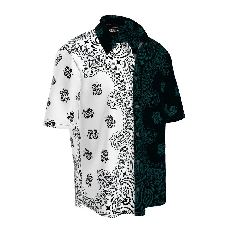 Bandana Art Mens Short Sleeve Shirt - Objet D'Art
