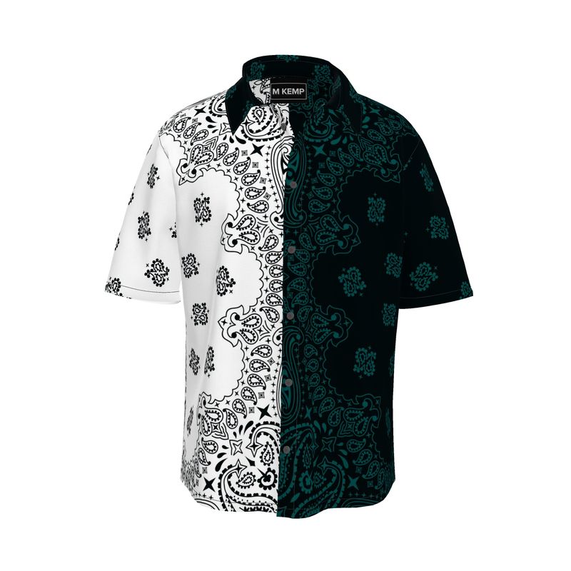 Bandana Art Mens Short Sleeve Shirt - Objet D'Art