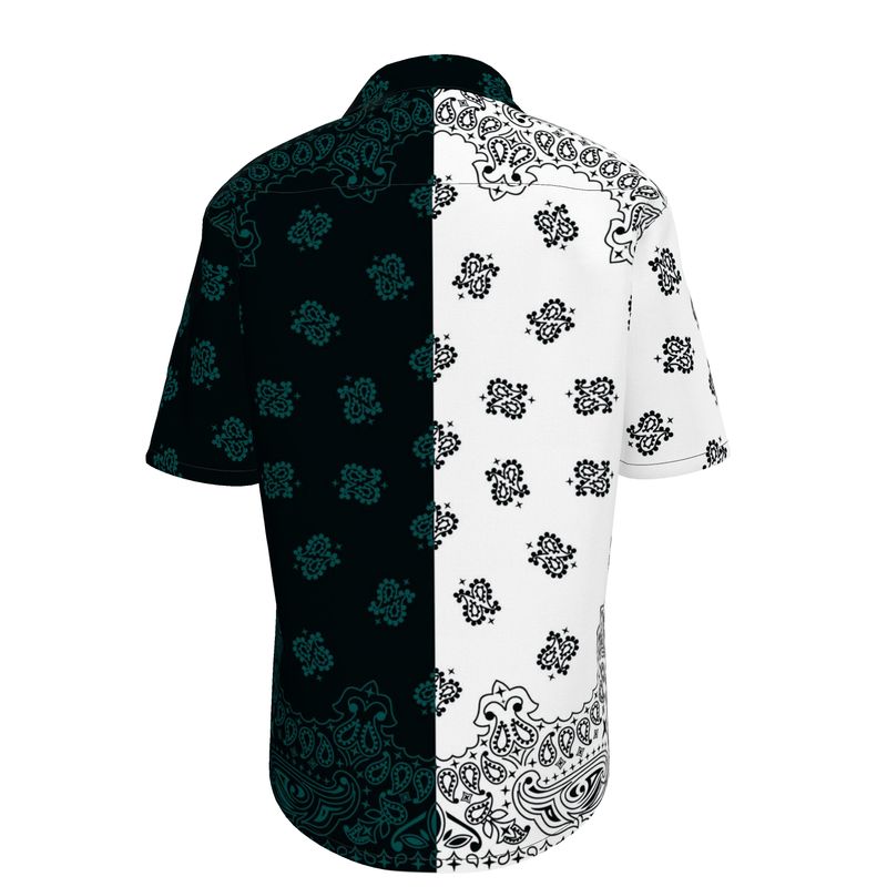 Bandana Art Mens Short Sleeve Shirt - Objet D'Art