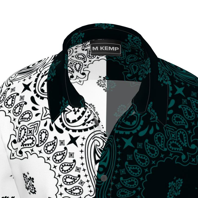 Bandana Art Mens Short Sleeve Shirt - Objet D'Art