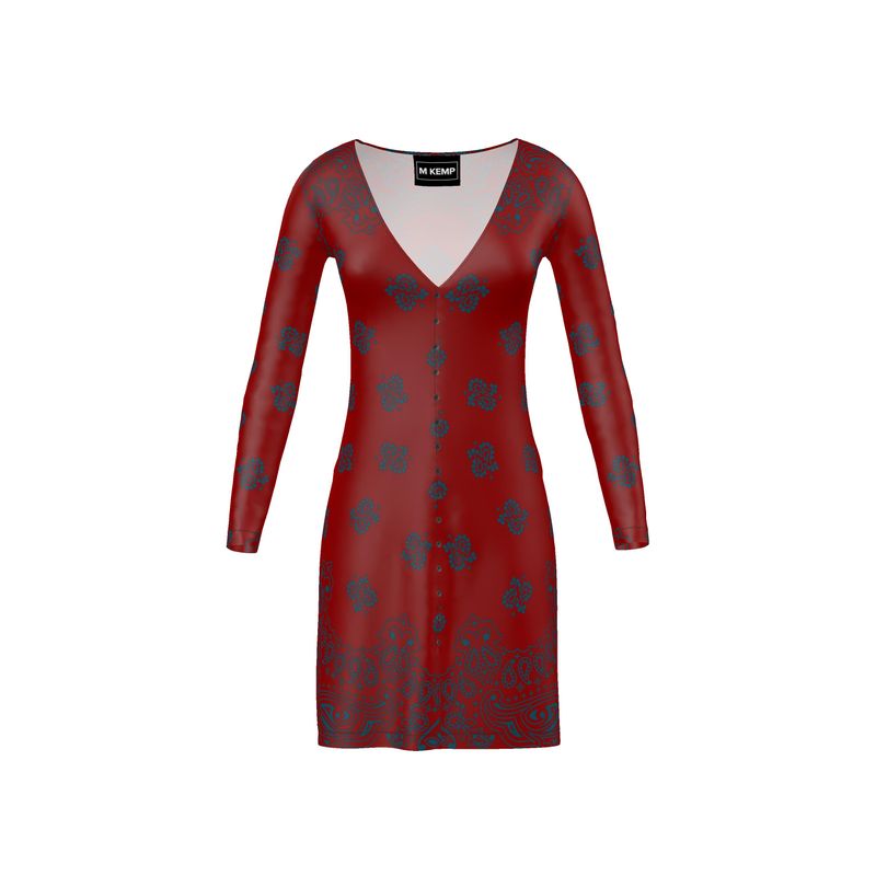 Bandana Art Ladies Cardigan - Objet D'Art