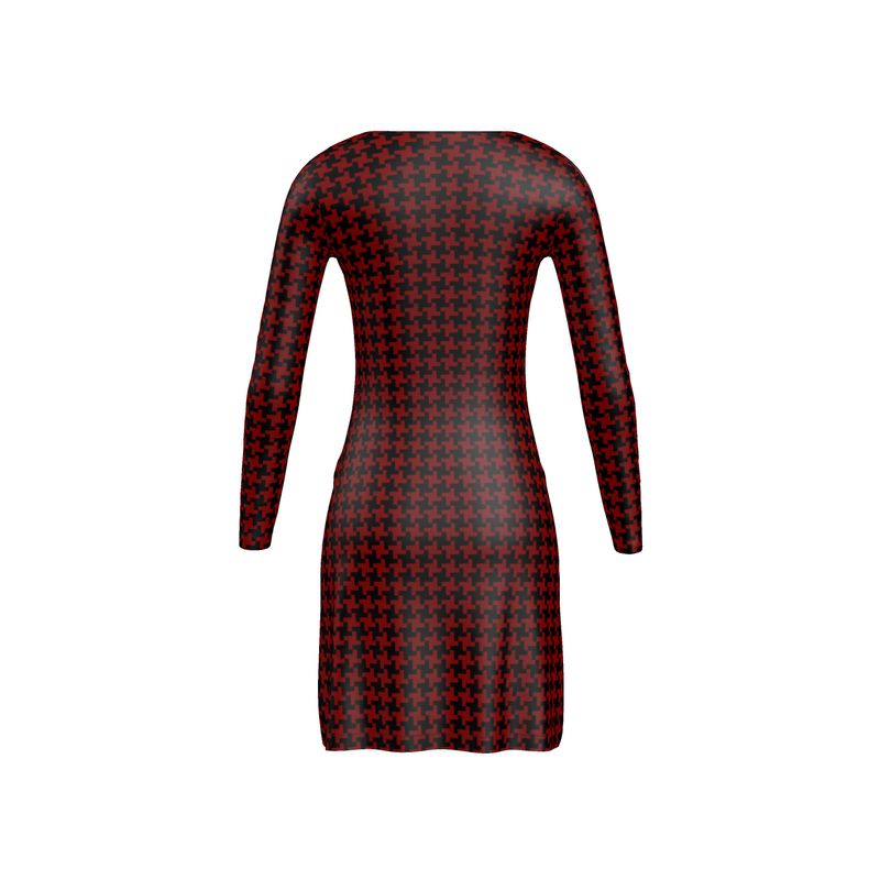 Houndstooth Ladies Cardigan - Objet D'Art