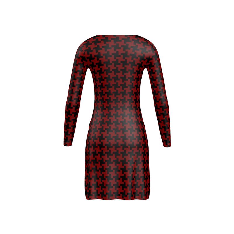 Houndstooth Ladies Cardigan - Objet D'Art