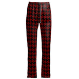 Houndstooth Womens Trousers - Objet D'Art