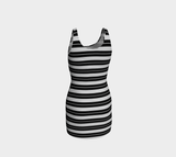 Striped Bodycon Dress - Objet D'Art