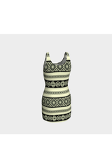 Arabesque Bodycon Dress - Objet D'Art