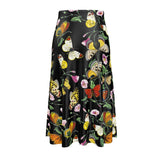 Flutter Frenzy Midi Skirt - Objet D'Art