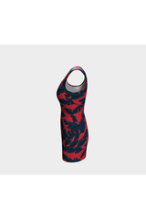 Palm Leaf Labyrinth Bodycon Dress - Objet D'Art