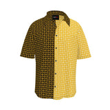 Adinkra Vibes Mens Short Sleeve Shirt - Objet D'Art