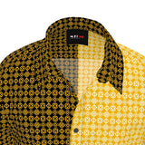 Adinkra Vibes Mens Short Sleeve Shirt - Objet D'Art
