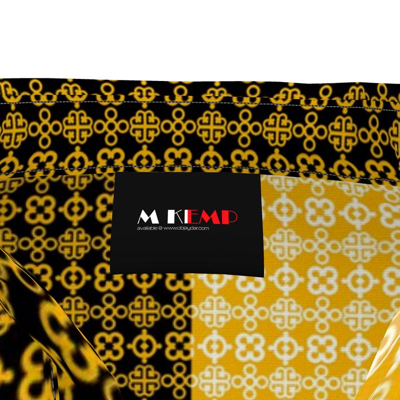 Adinkra Vibes Mens Short Sleeve Shirt - Objet D'Art