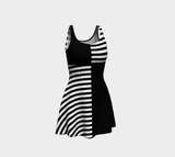Curved Flare Dress - Objet D'Art