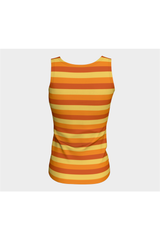 Orange Fitted Tank Top - Objet D'Art