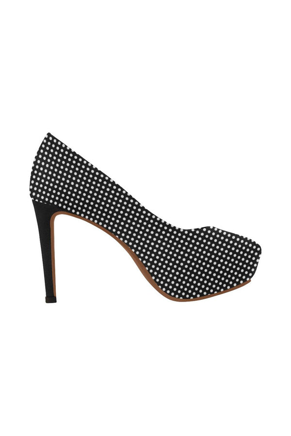 Micro Polka-dots Women's High Heels - Objet D'Art