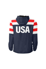 USA - SLV 3 All Over Print Quilted Windbreaker for Men (Model H35) - Objet D'Art