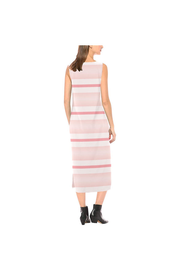 Think PInk Phaedra Sleeveless Open Fork Long Dress - Objet D'Art