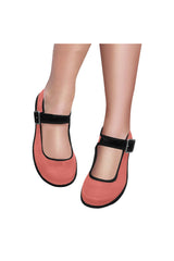 Living Coral Mila Satin Women's Mary Jane Shoes (Model 4808) - Objet D'Art