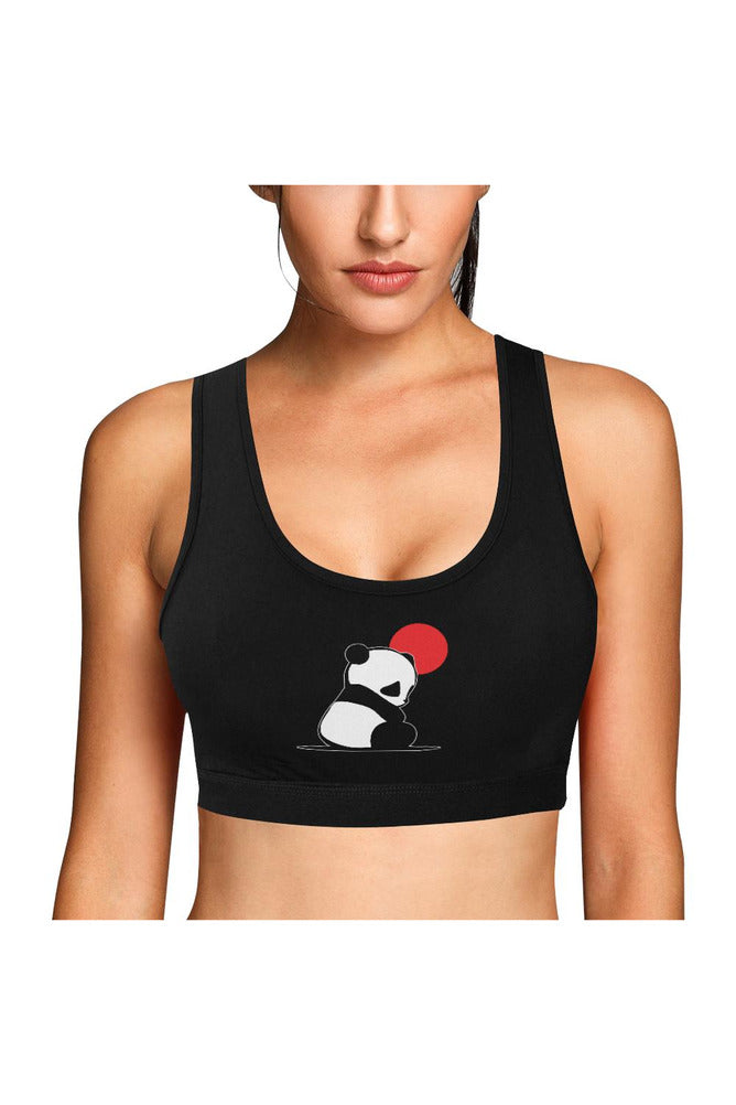 Panda in the Sun Sports Bra - Objet D'Art