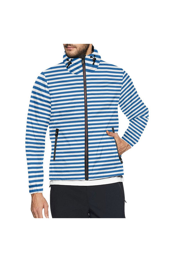 Striped Unisex Windbreaker - Objet D'Art