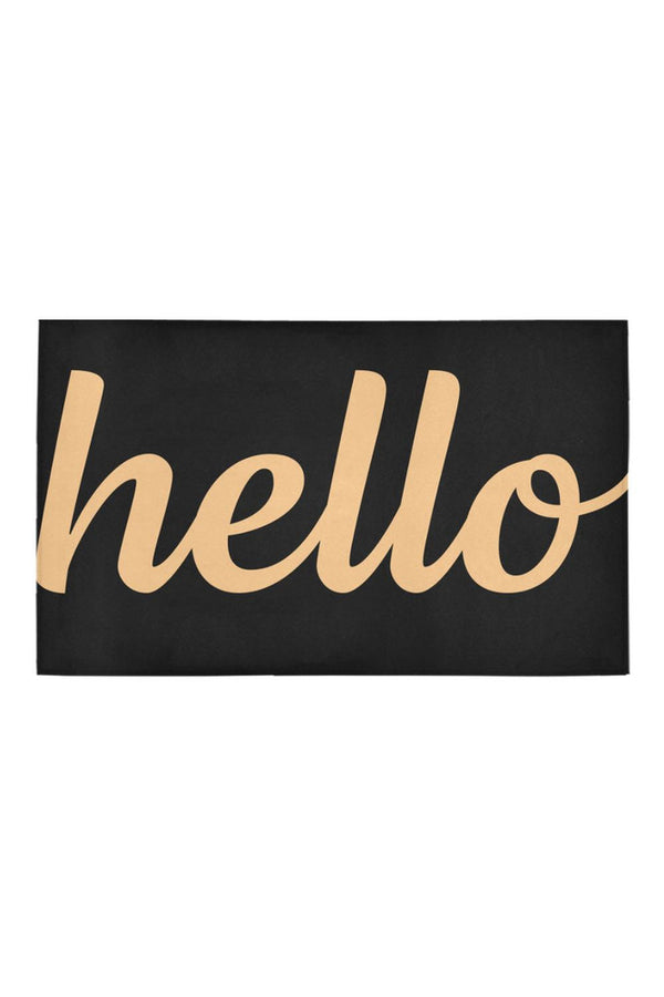 Hello Azalea Doormat 30" x 18" - Objet D'Art