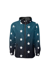 Starry Twilight All Over Print Windbreaker for Men - Objet D'Art