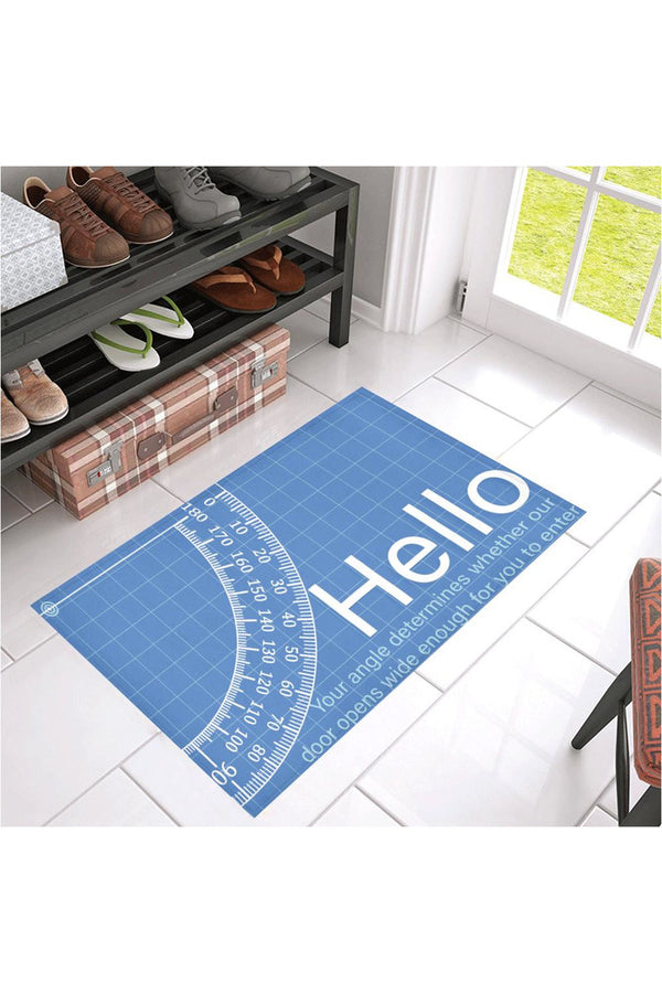 The Right Angle Azalea Doormat 30" x 18" - Objet D'Art