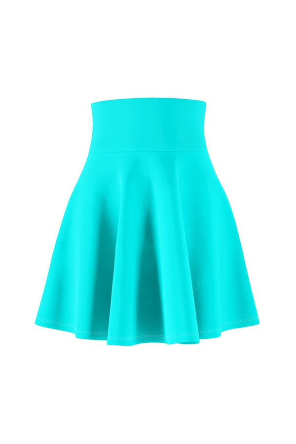 Robin's Egg Blue Women's Skater Skirt - Objet D'Art