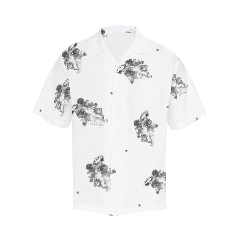 cheribum m kemp print Hawaiian Shirt with Merged Design (Model T58) - Objet D'Art