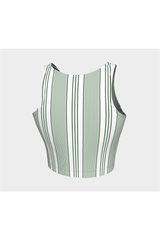 Spearmint Striped Athletic Top - Objet D'Art