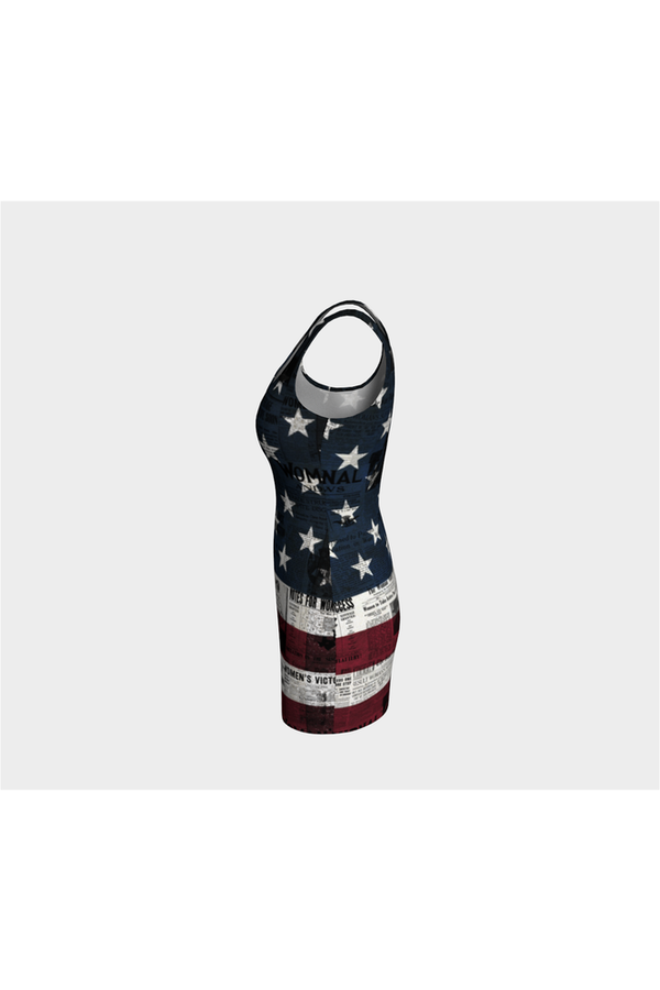 Women's Suffrage USA Bodycon Dress - Objet D'Art