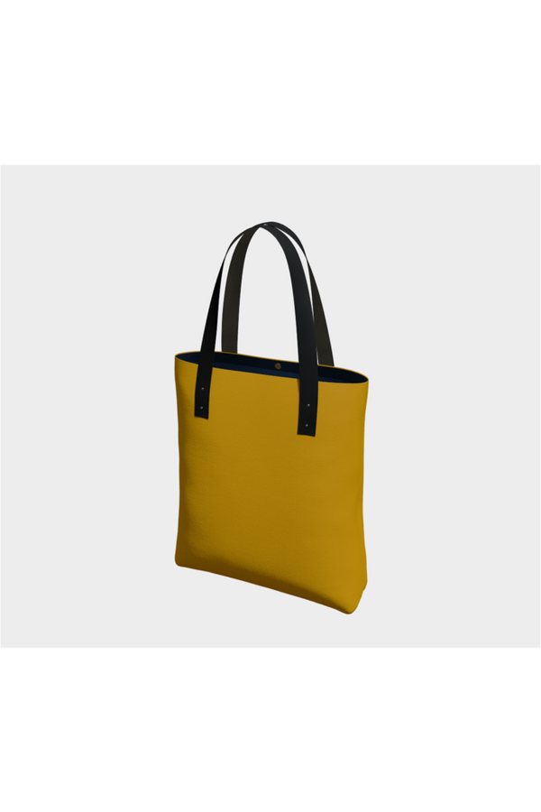 Amber Accent Tote Bag - Objet D'Art