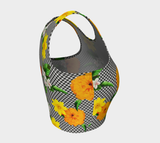 Floral Athletic Crop Top - Objet D'Art
