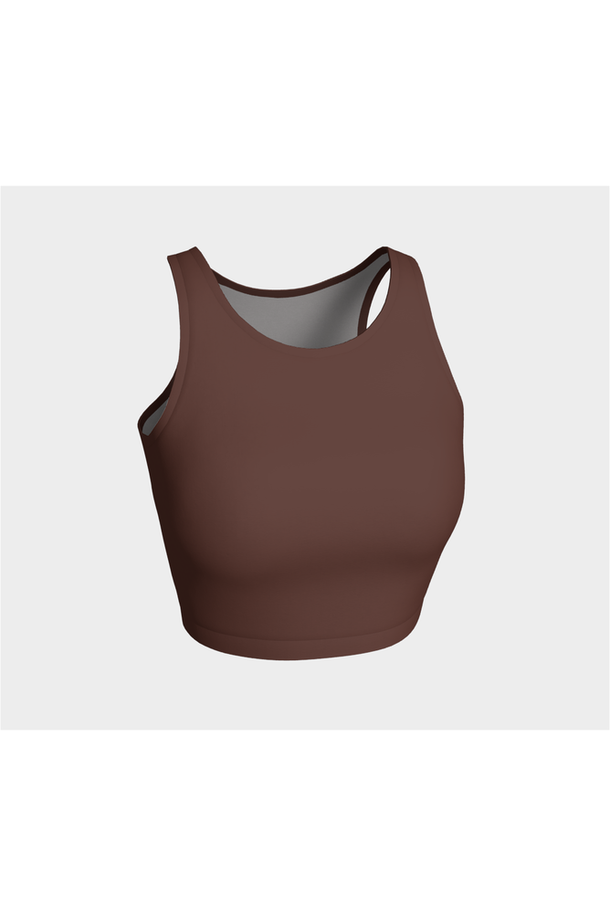 Mocha Athletic Top - Objet D'Art