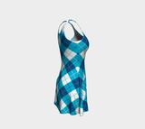 Tartan Flare Dress - Objet D'Art