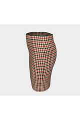 Plaid Fitted Skirt - Objet D'Art