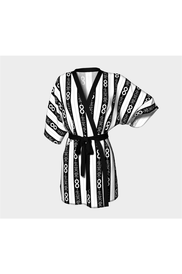 Live Laugh Love Kimono Robe - Objet D'Art