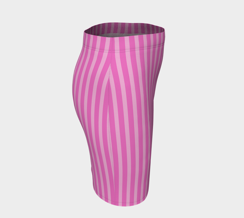 Striped Fitted Skirt - Objet D'Art
