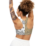 Seamless Sports Bra (AOP) - Objet D'Art