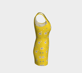 Stars Bodycon Dress - Objet D'Art