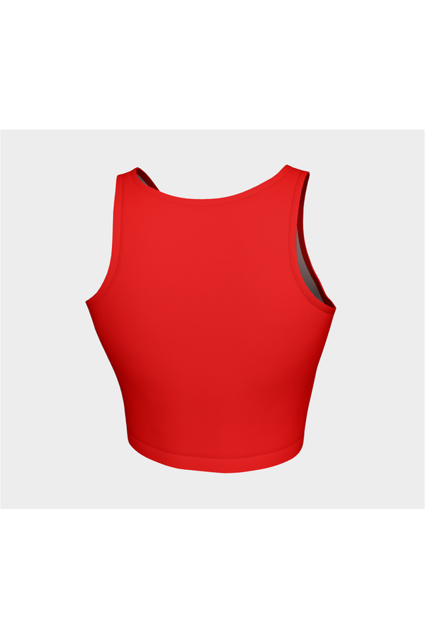 Cranberry Red Athletic Top - Objet D'Art