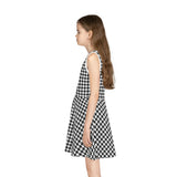 Girls' Sleeveless Sundress (AOP) - Objet D'Art