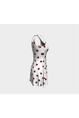 Hearts Flare Dress - Objet D'Art