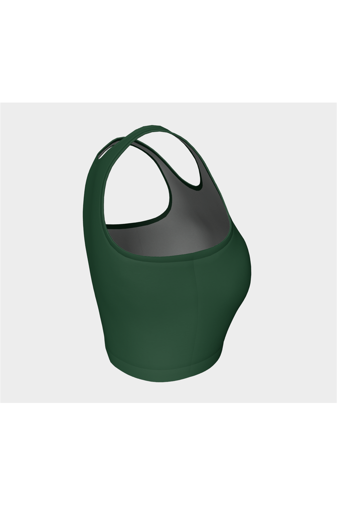 Forest Green Athletic Top - Objet D'Art