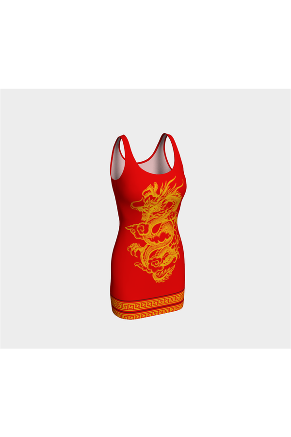 Chinese Dragon 龙  Bodycon Dress - Objet D'Art